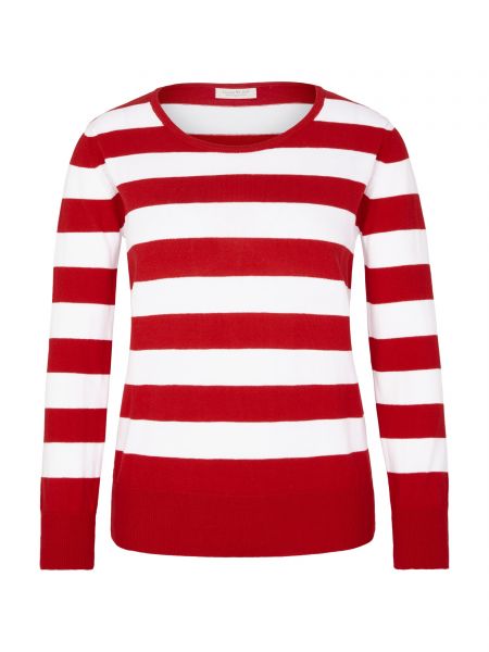 "Green Life" Pullover rot/weiß